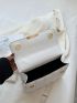 Quilted Chain Decor Flap Square Bag