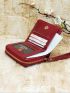 Crocodile Embossed Letter Decor Card Holder