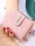 Letter Print Small Wallet