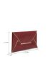 Metal Decor Contrast Binding Square Bag