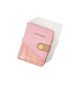 Letter Graphic Crocodile Embossed Small Wallet