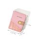 Letter Graphic Crocodile Embossed Small Wallet