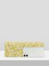 Flower Decor Square Bag