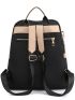 Patch Decor Functional Backpack