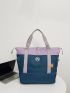 Letter Graphic Duffel Bag