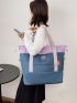 Letter Graphic Duffel Bag