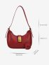 Twist Lock Hobo Bag