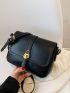 Mini Twist Lock Flap Square Bag
