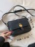 Mini Twist Lock Flap Square Bag