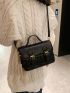 Mini Buckle Design Square Bag