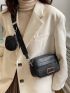 Mini Square Bag With Purse