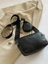 Mini Square Bag With Purse
