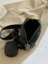 Mini Square Bag With Purse