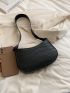 Crocodile Embossed Hobo Bag