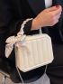 Mini Twilly Scarf Decor Chain Box Bag