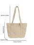 Minimalist Double Handle Shopper Bag