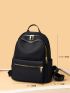 Minimalist Zipper Functional Backpack