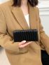 Geometric Embossed Long Wallet