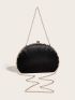 Sequin Decor Chain Box Bag