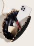 Sequin Decor Chain Box Bag