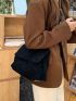 Minimalist Flap Square Bag