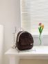 Mini Minimalist Zipper Classic Backpack