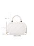 Mini Geometric Embossed Chain Box Bag
