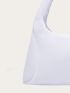 Minimalist Snap Button Hobo Bag