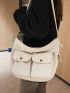 Multi-compartment Hobo Bag