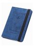 Letter Detail Passport Case With Luggage Tag