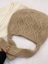 Minimalist Snap Button Crochet Bag