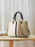 Colorblock Square Bag