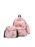 3pcs Graphic Functional Backpack Set