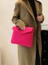 Two Tone Clutch Bag