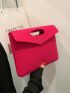 Two Tone Clutch Bag