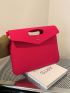 Two Tone Clutch Bag