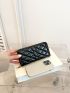 Quilted Long Wallet