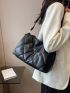 Minimalist Quilted Square Bag