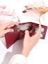 Heart & Letter Graphic Small Wallet