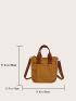 Pocket Front Square Bag