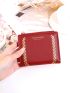 Letter Graphic Small Wallet