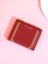 Letter Graphic Small Wallet