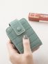 Crocodile Embossed Coin Purse