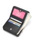 Two Tone Letter Graphic Card Holder