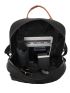 Pocket Front Classic Backpack Polyester Black Preppy For School
