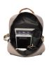 Pocket Front Classic Backpack Polyester Preppy For School