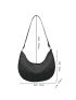 Glitter Minimalist Hobo Bag