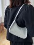 Mini Glitter Zipper Hobo Bag