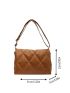 Quilted Flap Hobo Bag