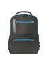 Men Zip Front Waterproof Laptop Backpack